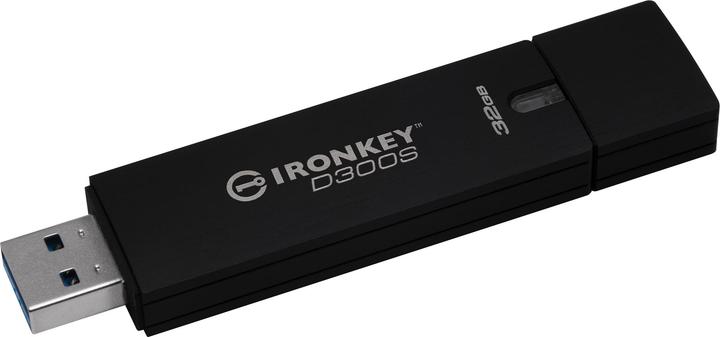 Actual product image Kingston IronKey D300 32 GB Encrypted US (32 GB, USB-A)