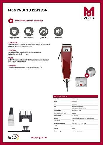 Image du produit Moser 1400-0002 Fading Reaper (faucheuse)