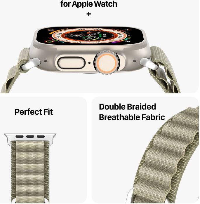 Image du produit Dux Ducis Bracelet en nylon GS Series (38 mm, 40 mm, 41 mm, Nylon)