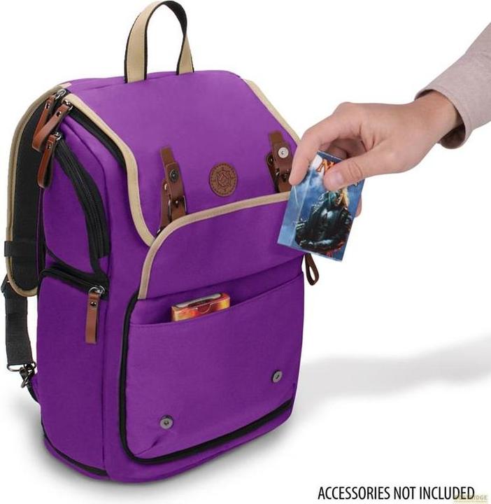 Actual product image Enhance TCG Series Trading Card Backpack Designer Edition Purple Full-size