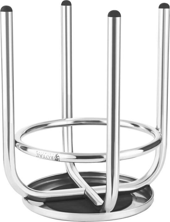 Produktbild Royal Catering Edelstahlhocker Küchenhocker Gastro Hocker Edelstahl Bad Hocker 43 X 37 cm