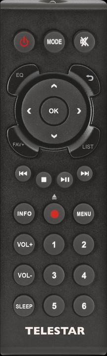 Produktbild Telestar TOP 400 DAB+ Internetradio-Adapter schwarz (Internetradio, DAB+, FM, Bluetooth, WLAN)