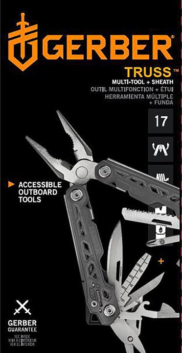 Immagine prodotto Gerber Gear Traliccio multitool (17 Funzioni)