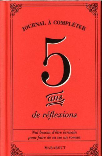 Immagine prodotto 5 ans de réflexions : journal à compléter (Francese, Collettività, 2017)