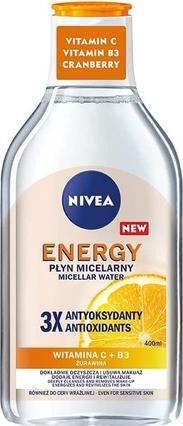 Immagine prodotto NIVEA Acqua micellare energetica con 3 antiossidanti per tutti i tipi di pelle 400ml (400 ml)