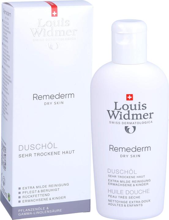 Actual product image Louis Widmer Remederm Shower Oil perfumed (200 ml)
