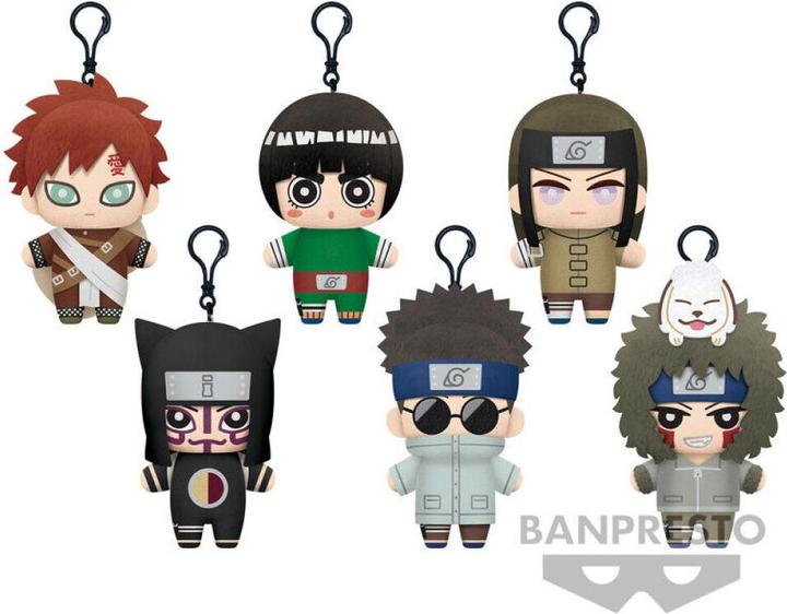 Immagine prodotto Banpresto Espositore 9 peluche Naruto Tomonui assortiti da 15 cm (15 cm)