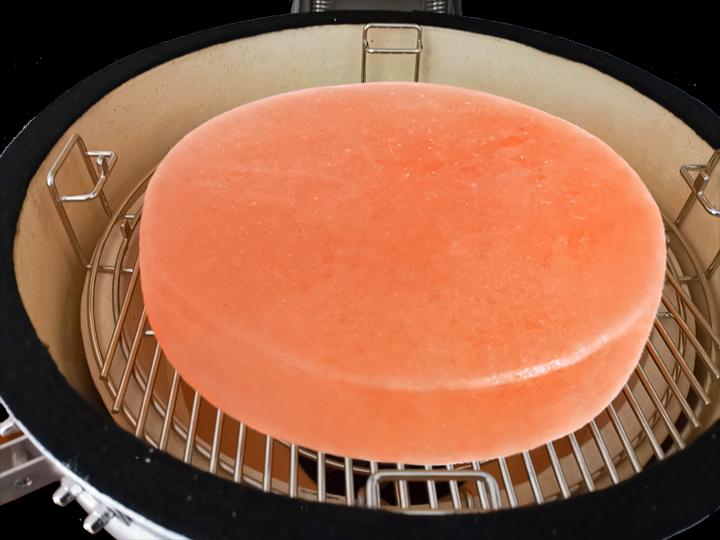 Produktbild BBQ Master Himalaya Salzblock rund- Hot Stone 30 x 5cm