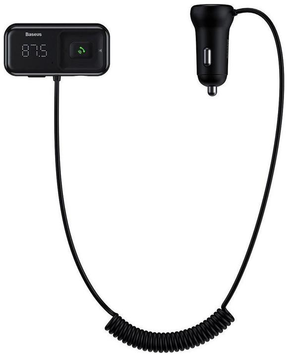 Image du produit Baseus Lecteur MP3 Bluetooth de voiture T Shaped S-16 Black OS