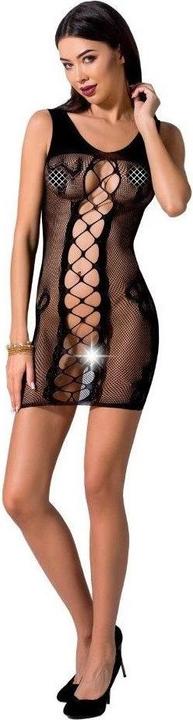 Image du produit Passion Femme Bs073 Bodystocking Une Taille Noir (Taille unique)