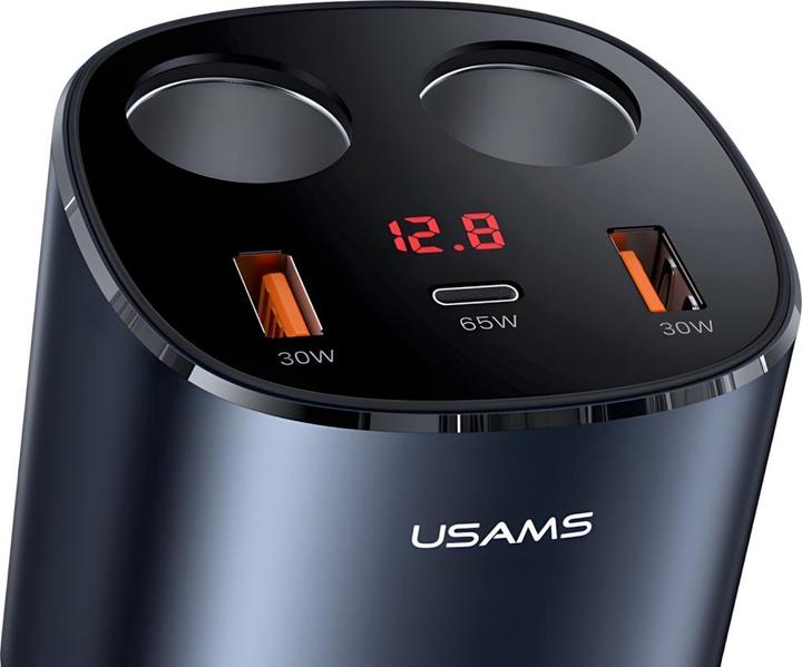 Produktbild Usams Autosprüher 2 xUSB-A/1 xUSB-C C28 245W grau/grau CC151TC01 (US-CC151)