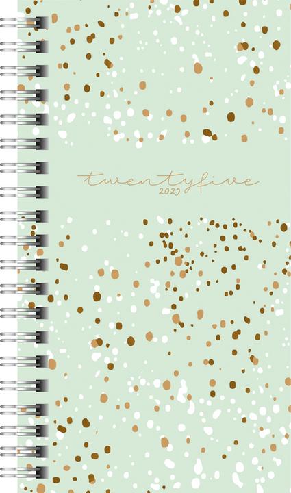 Immagine prodotto Ridoide Agenda tascabile Timing 2 2025 410401525 1W/2S Coriandoli ML 9,3x17,2cm (A6, Tedesco, Inglese, Francese, Italiano)