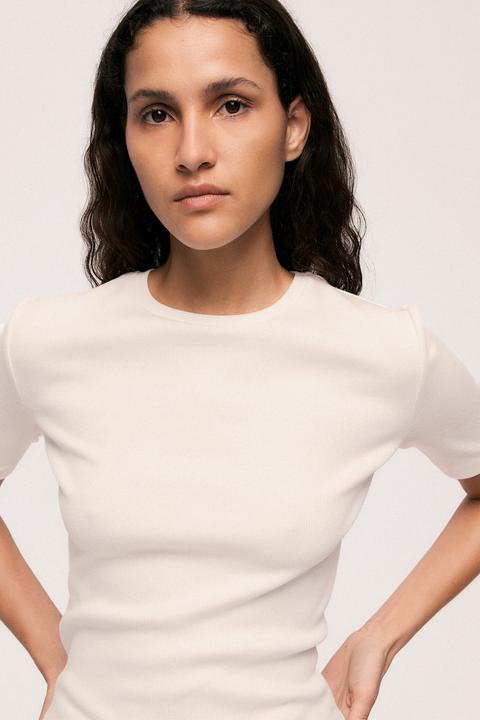 Actual product image Vila Rundhals Oberteil mit kurzen Ärmeln (XXL)