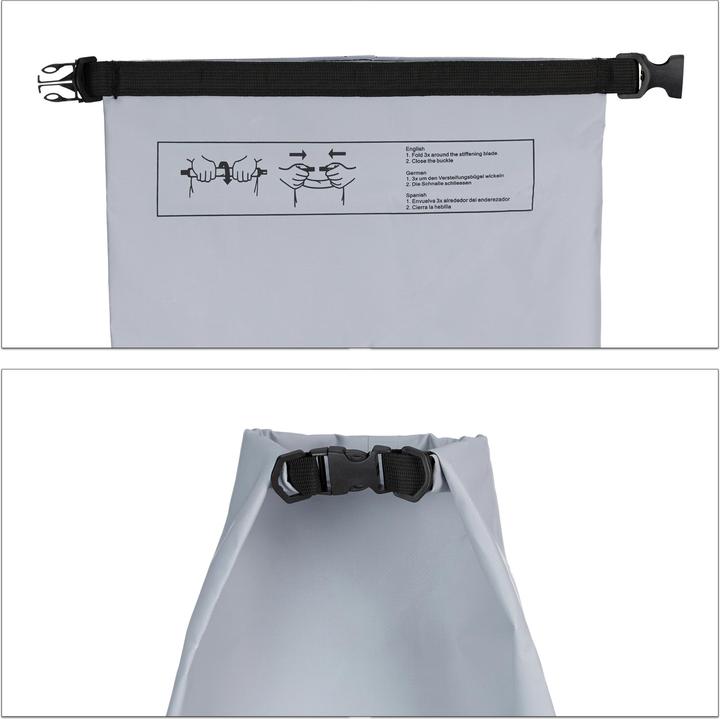 Actual product image Relaxdays Waterproof 5L Dry Bag (5 l)