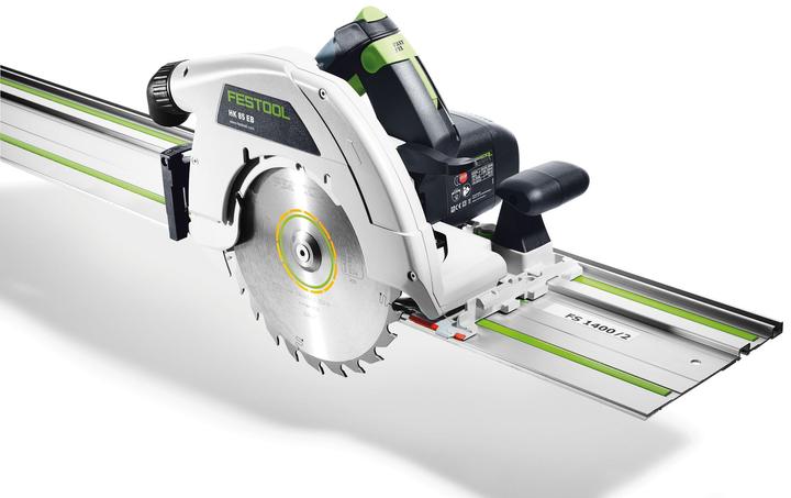Actual product image Festool HK 85 EB-Plus-FS Pendelkapzaagmachine incl. geleiderail in systainer - 1900W - 230mm