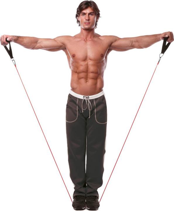 Actual product image Iron Gym Adjustable resistance band (1.36 m)