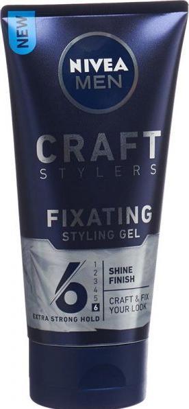 Image du produit Nivea Men Craft Stylers Fixating Styling Gel (Gel coiffant, 150 ml)