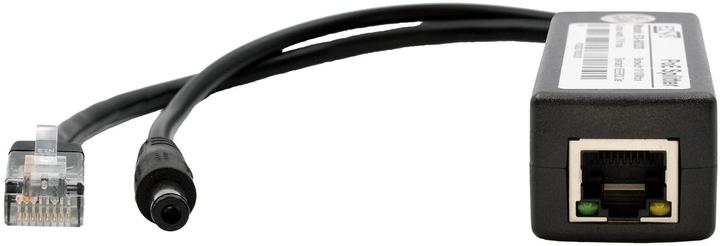 Actual product image Exsys Ethernt PoE+ Splitter 10/100Mbps 802.3at,12VDC/2A/24W (PoE Splitter)