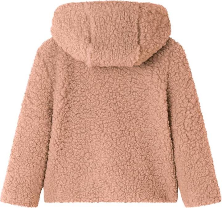 Immagine prodotto VidaXL Giacca con cappuccio per bambini Teddy in pelliccia sintetica cognac chiaro (92)