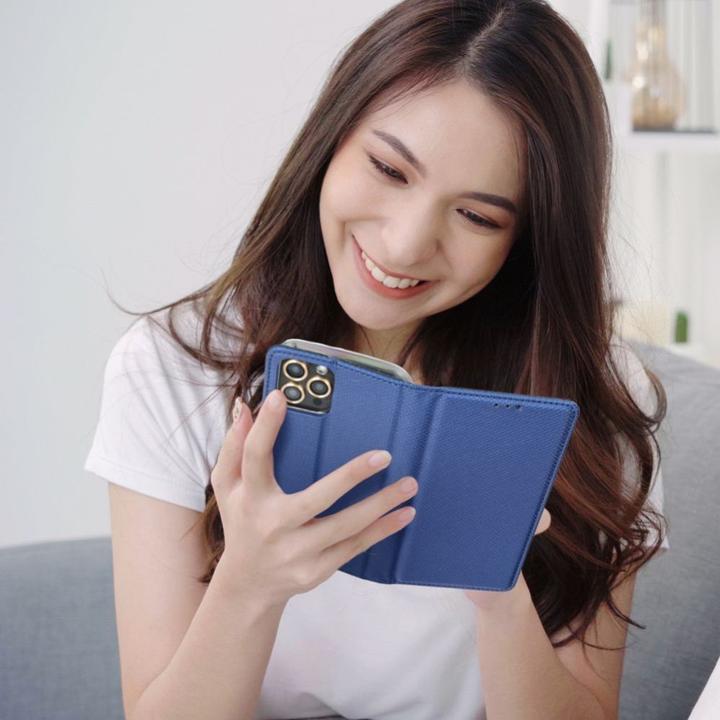 Produktbild OEM Back panel cover SMART CASE Book for INFINIX NOTE 40 navy (Infinix Hot 40i)