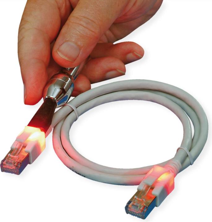 Actual product image Sacon Patch cable (PiMF, CAT6a, 0.50 m)