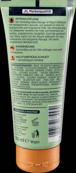 Produktbild dm Balea Massage- & Fusspflegebalsam Feel Well (Fusscrème & Fussgel)