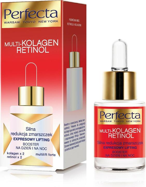 Actual product image Perfecta face serum multi-collagen retinol booster anti-wrinkle 15ml (15 ml)