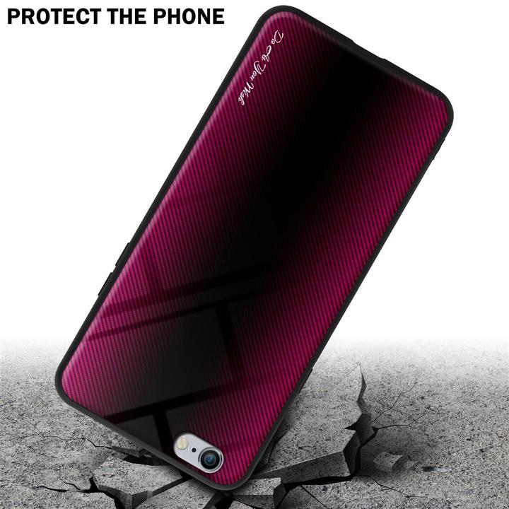 Immagine prodotto Cadorabo Copertura di vetro a strisce in TPU (Apple iPhone 6 Plus)