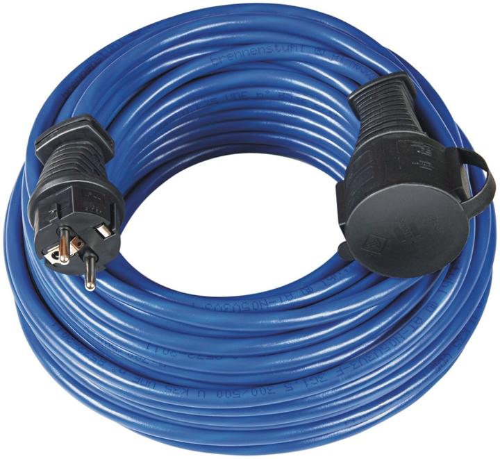 Image du produit Brennenstuhl Bremaxx câble d'extension IP44 25m bleu AT-N05V3V (25 m, CEE 7/3)