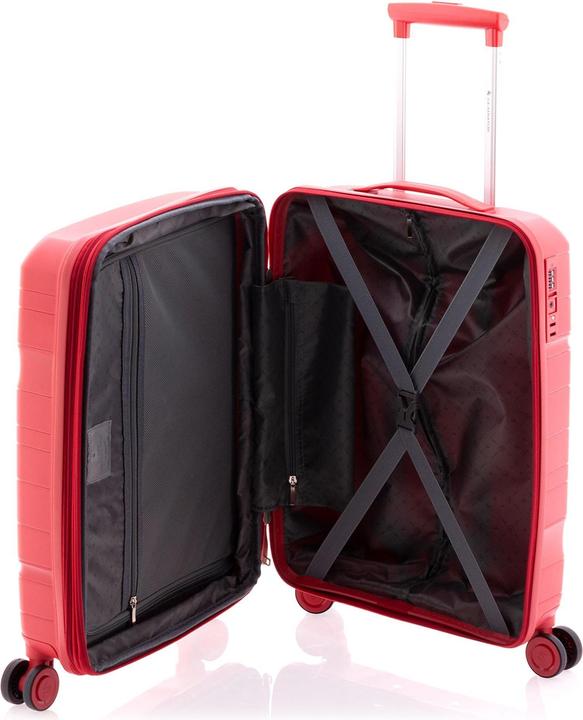 Immagine prodotto Wüsthof 3800 Carrello cabina a 4 ruote da 55 cm con ripiegamento elastico (36 l, Bagaglio a mano (fino a 50 litri))