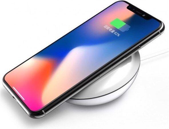 Produktbild Devia Inductive fast wireless charger Qi Standard - White (10 W)
