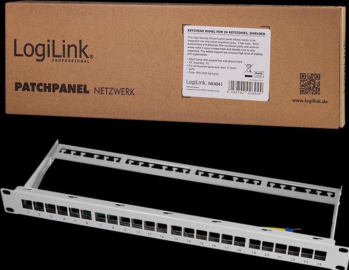 Actual product image LogiLink Patch panel