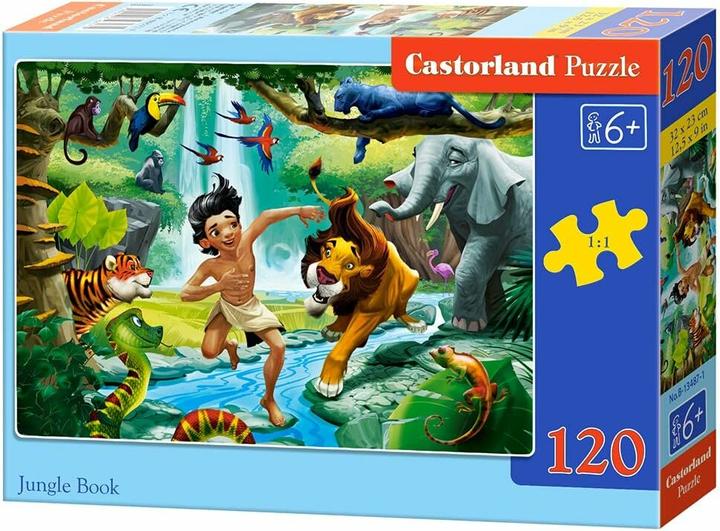 Immagine prodotto Castorland Il libro della giungla, puzzle da 120 pezzi (120 pezzi)