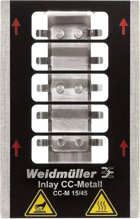 Produktbild Weidmüller Klemmenmarkierung si RM=45mm unbedr 1341090000