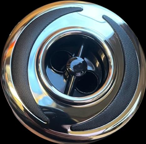 Image du produit Oceanus 2.5" Flying Series SS Twin Rotary Jet Insert - Noir