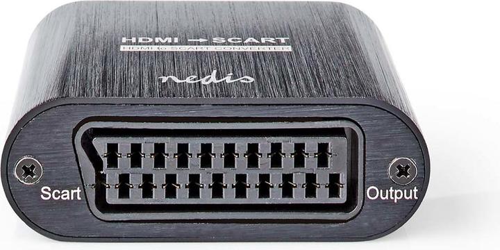Image du produit Nedis Convertisseur HDMI ™ | Entrée HDMI™ | Péritel femelle | 1 voie | 480i | 18 Gbps | Métal | Anthracite (0.06 m, HDMI)