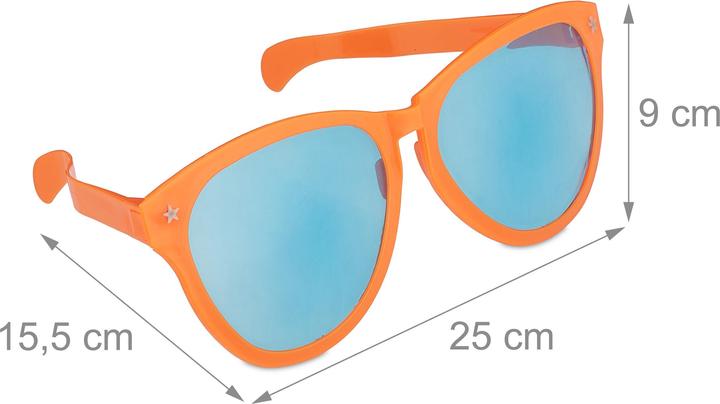 Produktbild Relaxdays 4x Partybrille