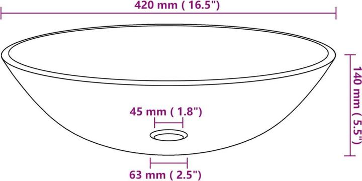 Produktbild VidaXL Agosto (420 mm, 420 mm)