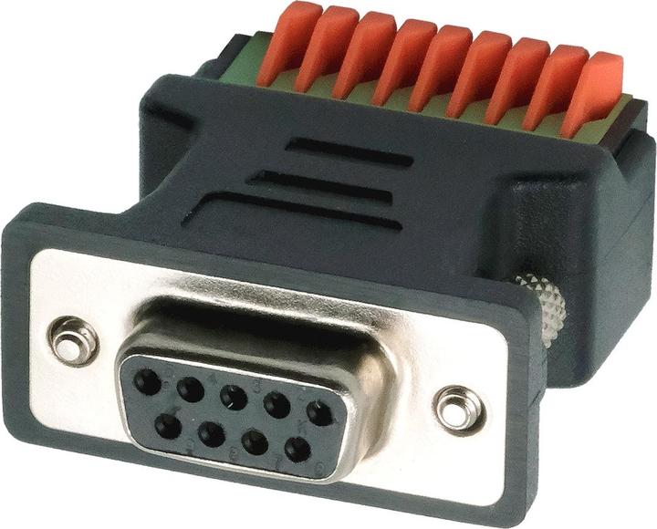 Image du produit Exsys Adaptateur DB9 Terminal Block (Bornier à 20 broches)