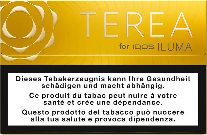 Actual product image IQOS Terea Yellow