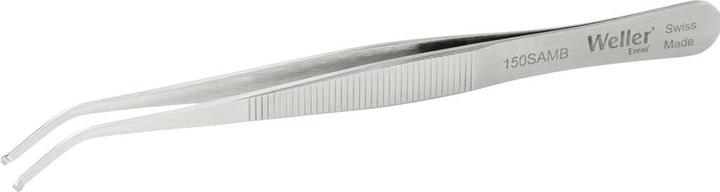 Image du produit Weller Erem Pincettes CMS, 1.2... 2.5 mm Pointes CMS Acier inoxydable 40° coudé / Rond 115mm