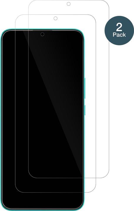 Actual product image Dipos Anti-Shock Screen Protector Clear (1 Piece, Wiko T10)