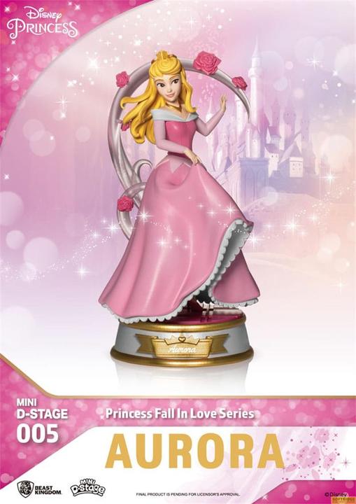 Actual product image Beast Kingdom Disney Mini Diorama Stage Statues Princess Fall In Love Series 12 cm Assortment (6)