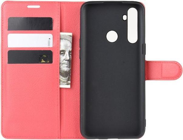 Produktbild MU Classic Litchi Leder Bookcover Series (Realme 5 Pro)