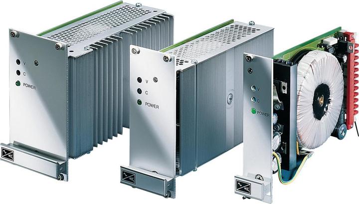 Image du produit Schroff Régulateur linéaire AC/DC simple, 8 - 60 W - GERAET RESEAU PSG 115 OPV 14HP