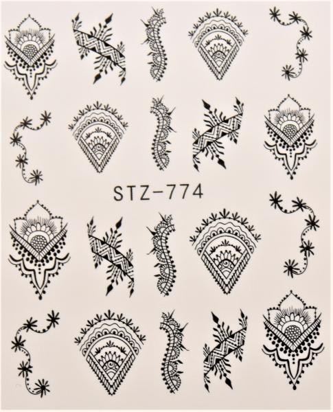 Image du produit Nagellack24 Nail Art Sticker Transfert d'eau 774