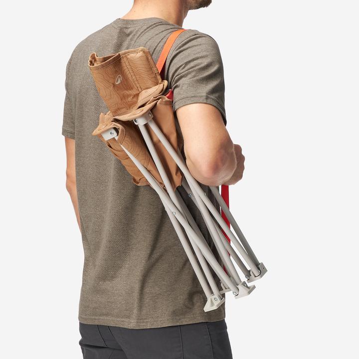 Produktbild Quechua Campingstuhl niedrig 100 kompakt braun