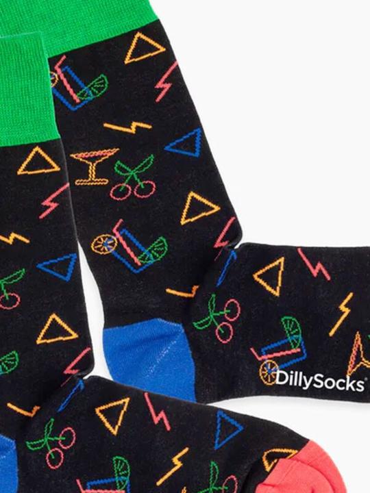 Produktbild DillySocks Cocktail O'Clock (Einzelpack, 36 - 40)
