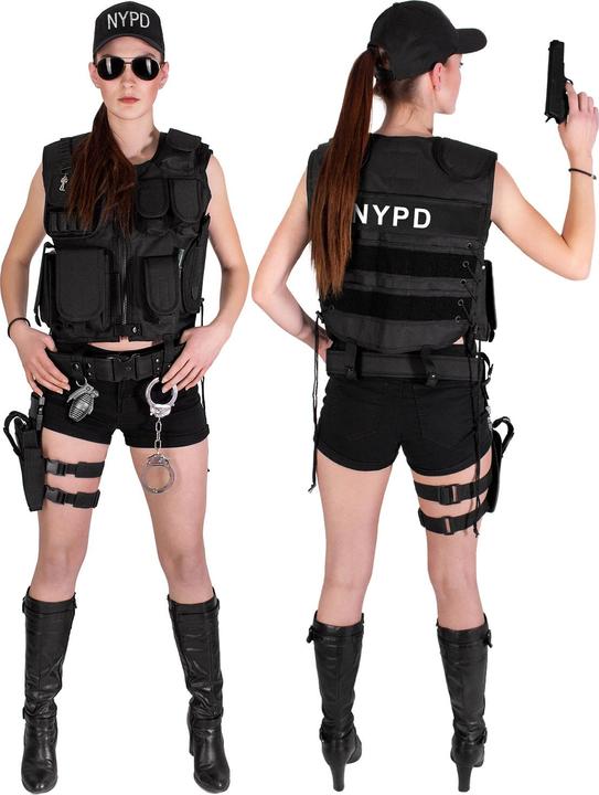 Actual product image Black Snake ladies costume (L, XL)