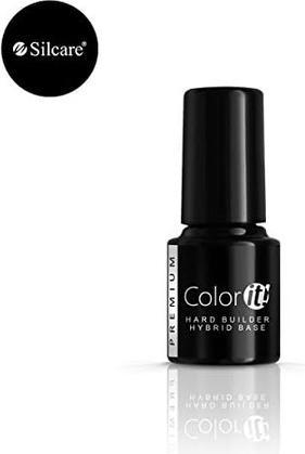 Actual product image Silcare Colour It Premium Hard Builder Hybrid Base Colorful Base Under Hybrid Varnish Clear 6G